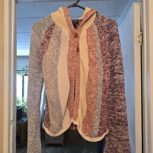 Colorful Striped Women's Sweater